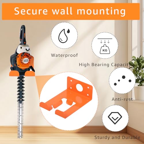 Weeding Machine Wall Mounted Hanger (2 Count)