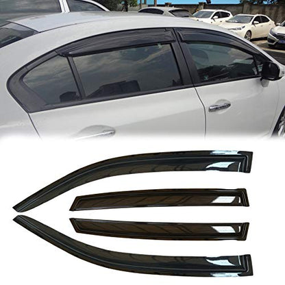 Window Visors Rain Guards for 2010 (4 Count)
