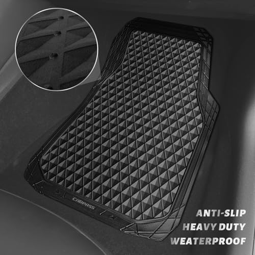 Black Rubber Car Mats