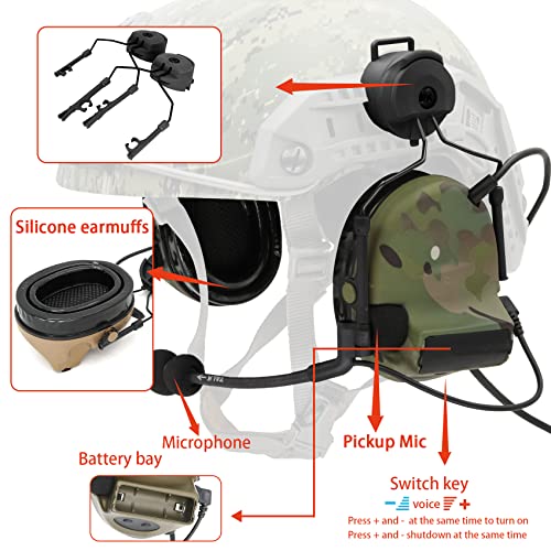 Tactical Headset with U94 PTT 2