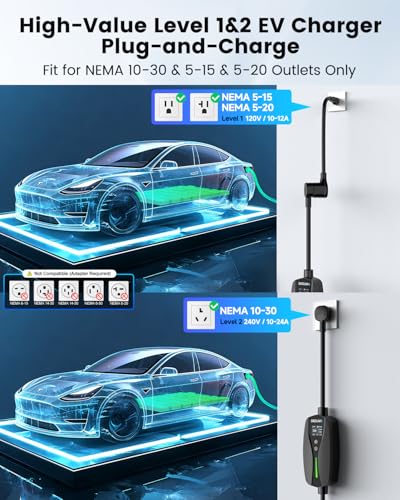 NEMA 10 30 Tesla Charger