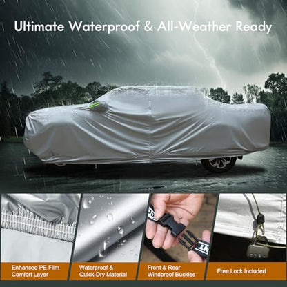Hard Shell Truck Car Cover Waterproof UV