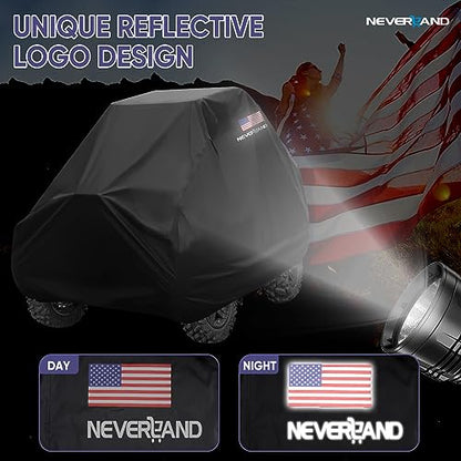 UTV Cover Heavy Duty 300D Waterproof Outdoor Storage 2