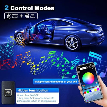 Acrylic Interior LED Strip Light With Wireless APP
