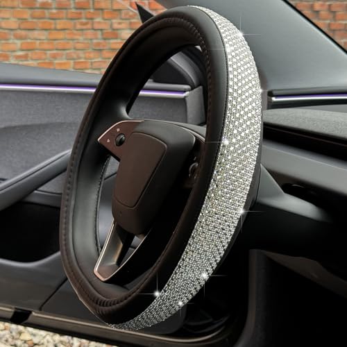 Bling Comfy Steering Wheel Cover for Tesla Model Y