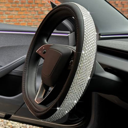 Bling Comfy Steering Wheel Cover for Tesla Model Y