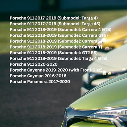Rear Semi Metallic Brake Pads