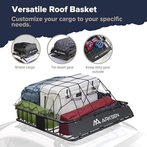 43" x 50" x 6" Extra Wide Roof Rack Basket