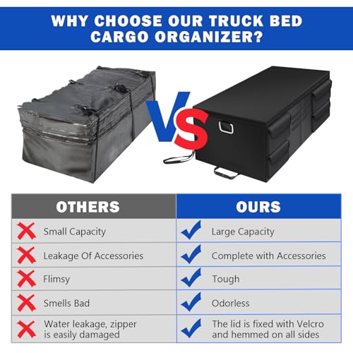 Truck Bed Organizer Fits Any Truck Size