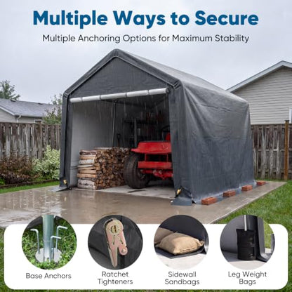 10x10FT Large Storage Shed Multi