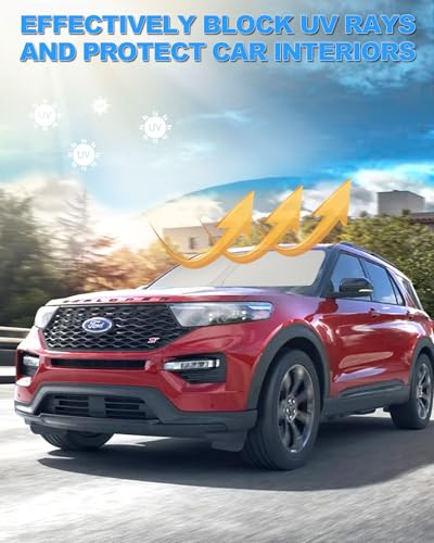 Foldable Front Windshield Sunshade fit for Ford Explorer 2020