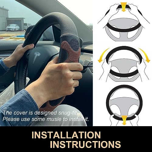 Comfy Grip Steering Wheel Cover for Tesla Model Y