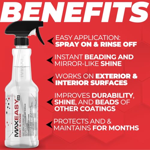 MAXEasy® Instant Automotive Coating 2.0 Powered by Triphene® (20 Fl Oz)