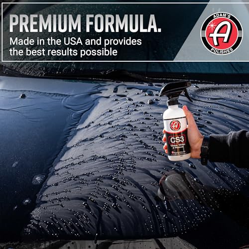 CS3 (12oz) - Ceramic Spray Coating That Cleans, Shines & Protects | Top Coat Wash Polish & Paint Protectant Stronger Than Wax| RV Boat Motorcycle Car Detailing Waterless Wash Cleaner (12 Fl Oz)
