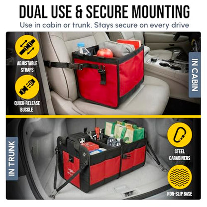 Large Car Trunk Organizer