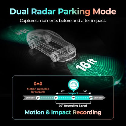 U3000 PRO Dash Cam 4K Front