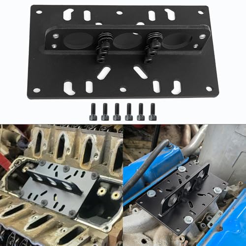 Engine Lift Plate LS Engine Lift Plate Hoist Motor Engine Lift Bracket Carb Carburetor Hoist for LS Engine for Chevy Ford SBC BBC