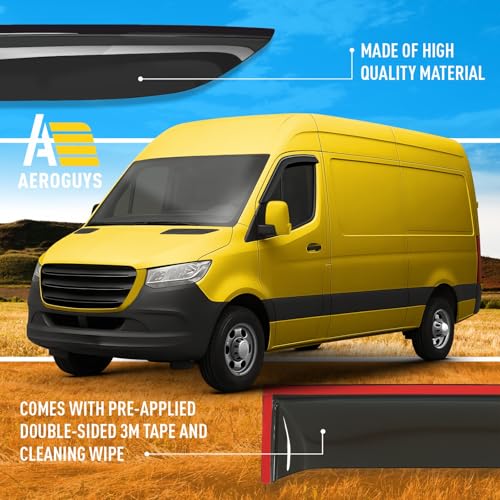Extra Durable Window Deflectors Tape (2 Count)