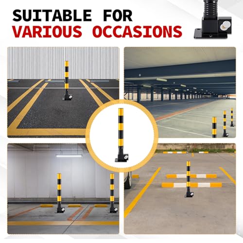 1 Pcs Spring Parking Post Barrier