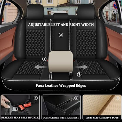 Car Seat Covers Fit for Mitsubishi Mirage 2018