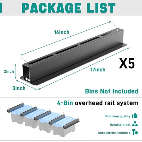 Ceiling Storage Rack (5 Count)