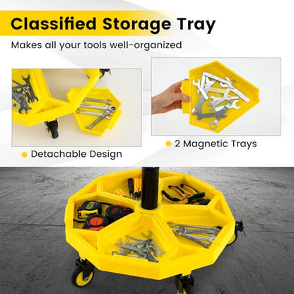 Rolling Garage Stool