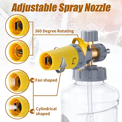 Foam Cannon for Pressure Washer