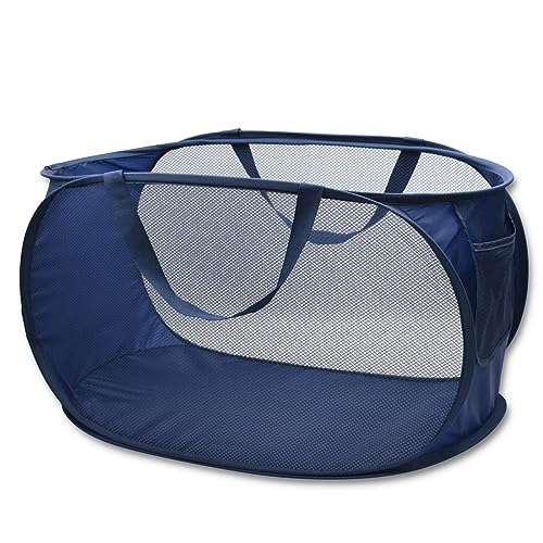 Sturdy Mesh Laundry Hamper Basket Bag