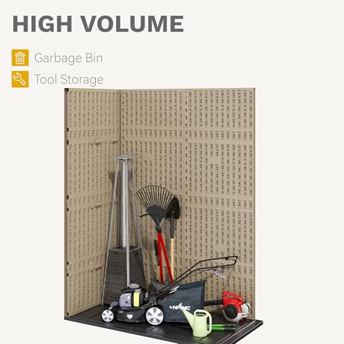 59 Cu. Ft. Vertical Storage Shed