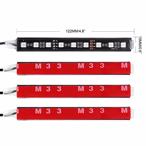 4PCS 48 LED Car Interior Lights