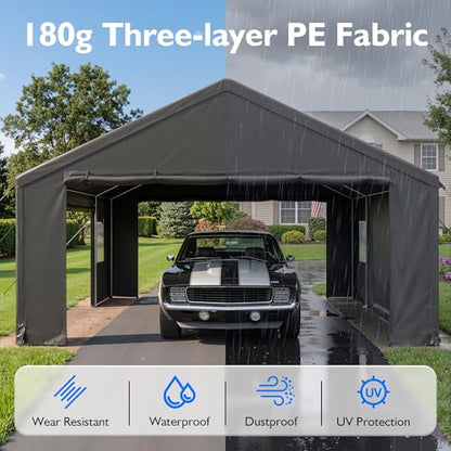 20x20 FT Heavy Duty Carport
