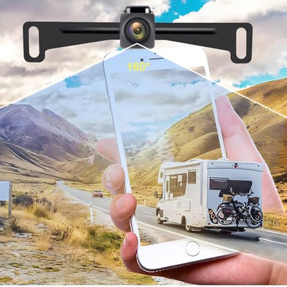 Wireless License Plate Backup Camera
