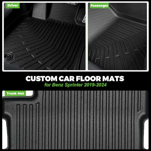 Floor Mats Custom Fit for Benz Sprinter 2500