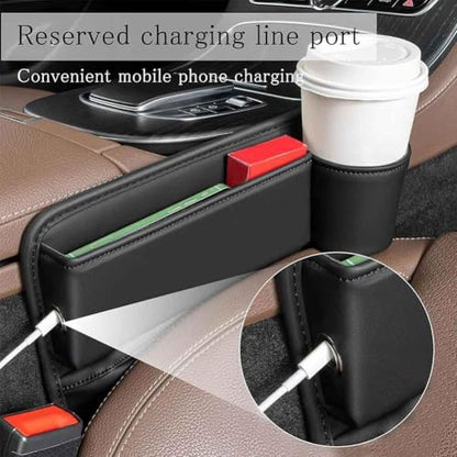 2 Pcs Car Seat Gap Filler Organizer for Tesla Model Y 2021