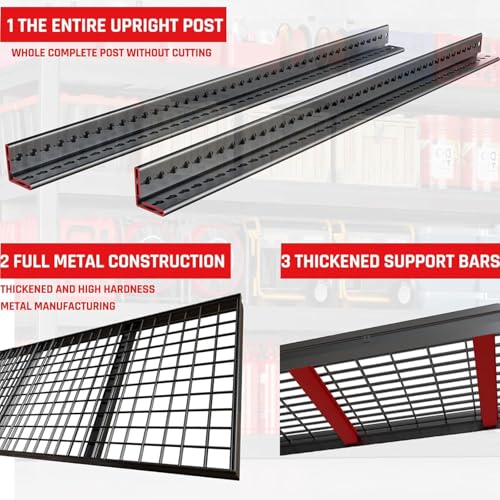 67" W Garage Shelving Heavy Duty