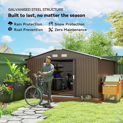 11' x 13' Outdoor Storage Shed