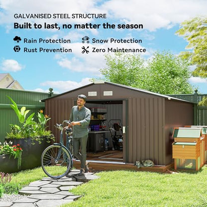 11' x 13' Outdoor Storage Shed
