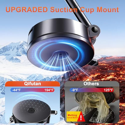 for MagSafe Dash Mounted Holders Phone Holders for Your Car Phone Mount for Car Windshield Dashboard Universal Desk Mounts Hands Free Automobile Cell Phone Holder Fit for iPhone Smartphone