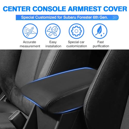 Center Console Cover for 2025 2026 Forester Accessories Armrest Cover Anti
