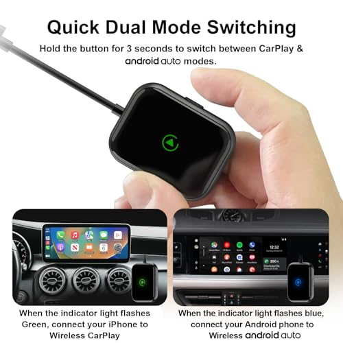 Wireless CarPlay & Android Auto Adapter
