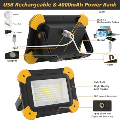 Rechargeable Magnetic LED Work Light