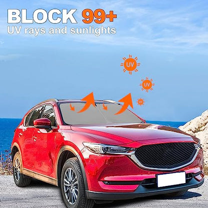 Foldable Front Windshield Sunshade fit for Mazda CX
