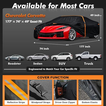 Chevrolet Corvette Coupe Cover Waterproof All Weather