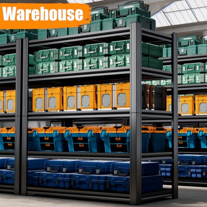45'W Garage Shelving Heavy Duty Garage Storage Shelves