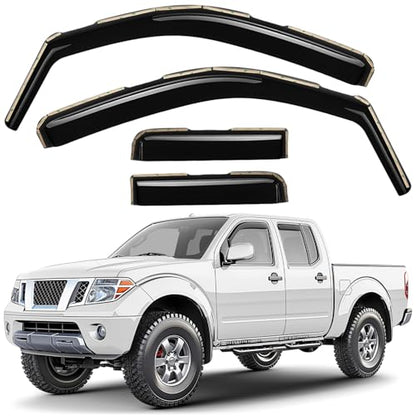Window Deflectors Smoke Tinted in (4 Count)