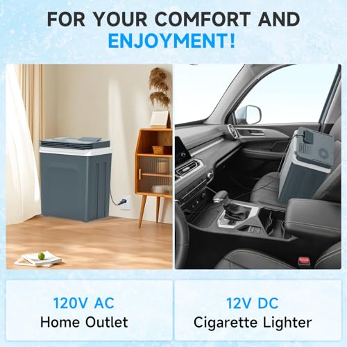 25L Portable Electric Cooler & Warmer