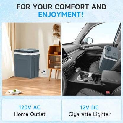 25L Portable Electric Cooler & Warmer