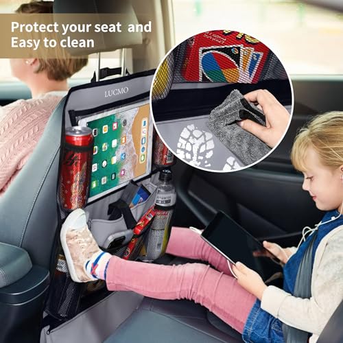 Car Backseat Organizer with Touch Screen Tablet Holder (22.9281 Ounce)