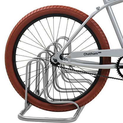 Stash Rack 4 Bike Floor Stand Bicycle Storage Organizer