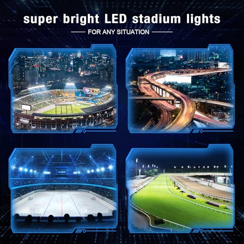 600W Dimmable LED Stadium Lights Outdoor for Sport Court